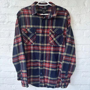 Burton Brighton Herren Langarm Flanellhemd Medium, kariert, Knopfleiste - Bild 1 von 17