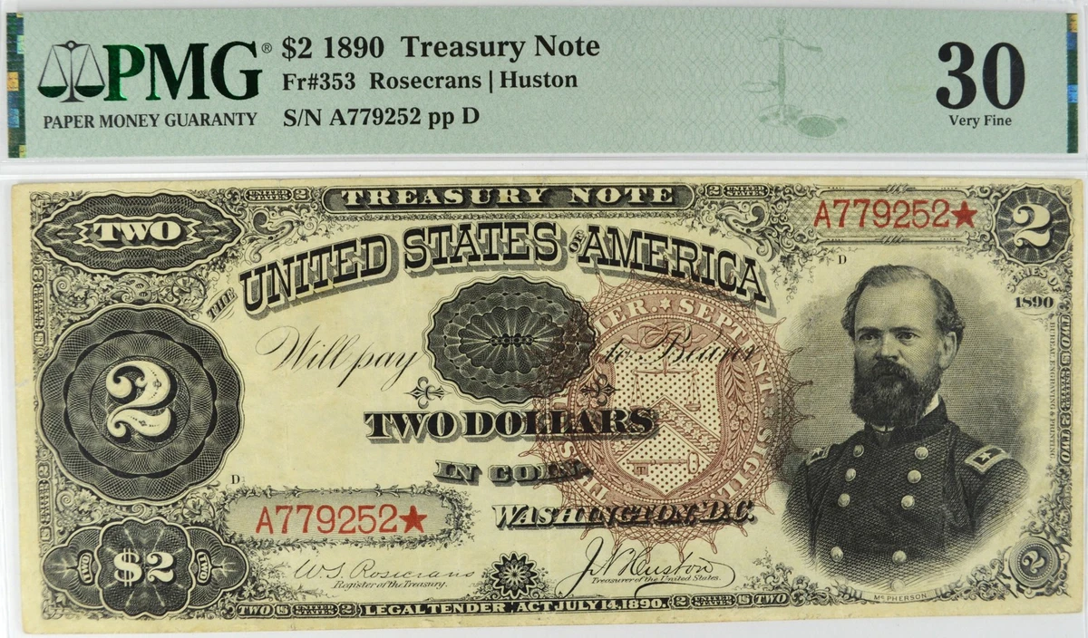 1890 Year United States Large Size Notes for sale | eBay