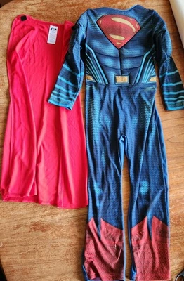 Kid's fancy dress, Superman costume,  Age 7-8, party (Ref C014) - Image 1 of 4