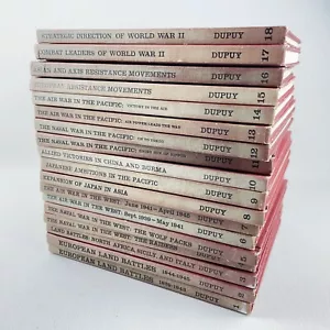 The Military History of World War II 18 Volume Set Trevor Dupuy Europe Navy HC - Bild 1 von 24
