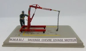 M.M.B 031 / DIORAMA / KIT RESINE / SAUVAGE CHEVRE LEVAGE MOTEUR 1/43 - Bild 1 von 3