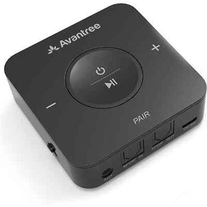 Odbiornik nadajnika Bluetooth Avantree do telewizora, jest dostarczany, ponieważ nie ma kabla zasilającego. - Zdjęcie 1 z 11