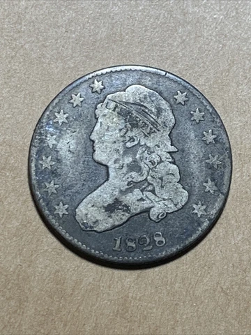 1828 Capped Bust Silver Quarter Cover
