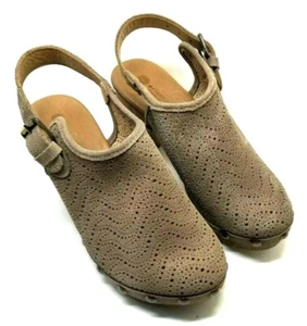 Eric Michael Clogs Shoes Eric Michael Julia  Color: Brown Size 5.5 (GG) - Picture 1 of 6