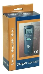 CEM CO-180 DIGITAL LCD CARBON MONOXIDE CO GAS METER BEEPER with CARRYING POUCH ! - Picture 1 of 4