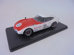 Toyota 2000 GT SCCA Shelby 1968 1:24 Hachette pressofuso modellino auto miniatura VQJ187 - Foto 1 di 8