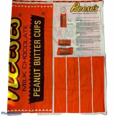 Vintage 1999 Hershey Reese's Peanut Butter Cup DIY Costume, Wall Hanging, Pillow - Image 1 of 4