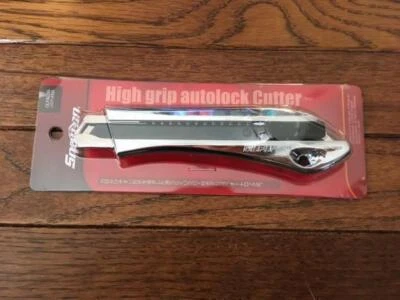 Snap-on OLFAL08 OLFA Cutter Knife Limited Special Order Model Silver Chrome - Image 1 of 3