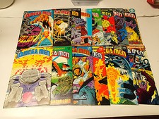 OMEGA MEN lot of 14 issues #2,4-10,12-15,21 + Annual 1  DC Comics 1983 FN-VF