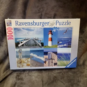 Ravensburger Strand Maritim 1000 Stk. 27" x 20" Puzzle Neu und versiegelt - Bild 1 von 7