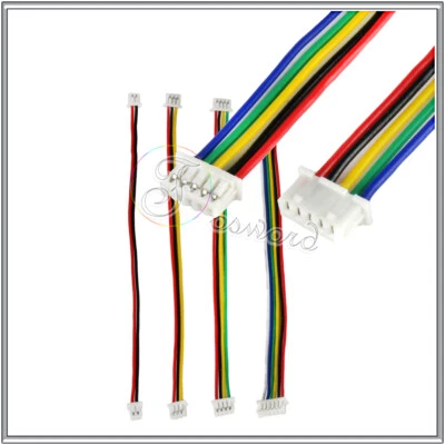 JST-PH 1.25mm Pitch Female Socket Connector 28AWG Wire Cable 23 4 5 6 7 8Pin Lot - Image 1 of 4