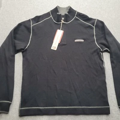 Freightliner Cutter & Buck Men's Small Black 1/4 Zip Sweatshirt NWT - Image 1 of 4