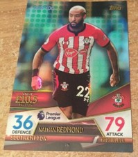 Match attax Ultimate Nathan Redmond green Parallel Card 33/100 RARE