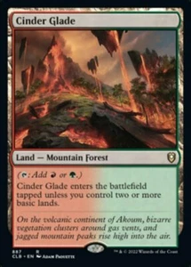 [4x] Cinder Glade Near Mint, English Commander Legends: Battle For Baldur's Gate - Picture 1 of 1