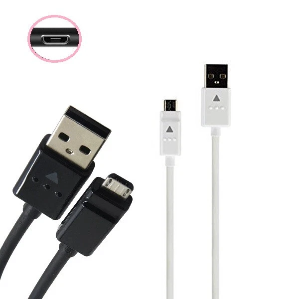 LG Short Micro USB Data Fast Charging Charger Cable Adapter for LG Q60 G4 G3 AU - Image 1 of 4