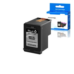 Cartucho de tinta negra 901XL 901 XL para HP OfficeJet G510h G510g G510a G510n 1PK - Imagen 1 de 7