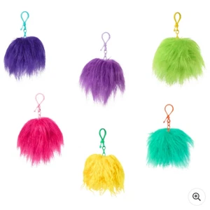 Trolls 3: Band Together Rainbow Pom Poms Keychain 1 Delivery - Picture 1 of 24