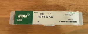 Widia GTD 11906 gerade Flöte Handgewindebohrer M16x2 Stecker 4 Flöten NEU - Bild 1 von 3