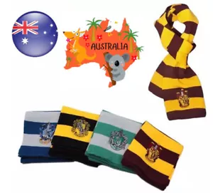 AU Book Week Harry Potter Gryffindor Ravenclaw Hufflepuff Scarf Costume Cosplay - Picture 1 of 6