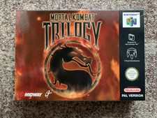 Mortal Kombat Trilogy for N64, VGC, used but almost like new