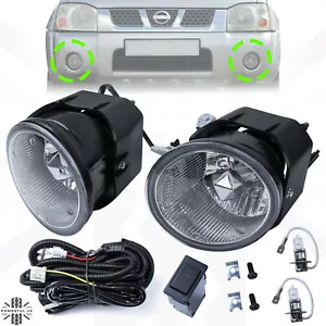 Fog light kit for Nissan Navara D22 Pickup Lamps+ loom Spot 2002-05 Frontier - Picture 1 of 10
