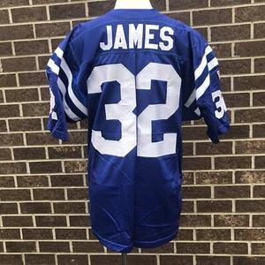 Vintage Indianapolis Colts Edgerrin James #32 Blue Wilson Authentic Jersey 52 - Picture 1 of 9