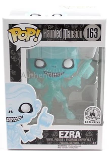 New Disney Parks Funko Haunted Mansion Ghost Ezra 163 Vinyl Pop Figure Error Box - Picture 1 of 4