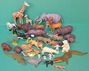 Britains 1971-79 PVC Plastic Zoo Animals Models - Multi-Buy - Picture 1 of 42