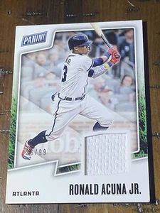 Ronald Acuna Jr 2019 Panini Fathers Day Relic 36/99 Jersey Atlanta Braves - Bild 1 von 24