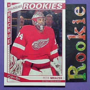 PETR MRAZEK  RC  2013/14  O-Pee-Chee  Marquee  ROOKIES  #556  Detroit Red Wings
