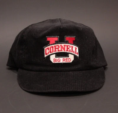 Vintage Cornell Big Red Baseball Hat Corduroy Snapback University Square USA - Image 1 of 4