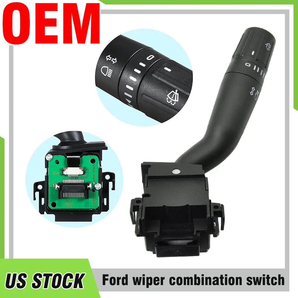 ✅Interruptor de señal de giro del limpiaparabrisas para Ford F-150 2011-2013 | F-250 F-350 F-450 SD✅ Foto 1 de 4