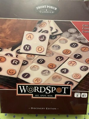 WordSpot Discovery Edition Game Front Porch Classics 2 Players Age 8+ new - Image 1 of 2