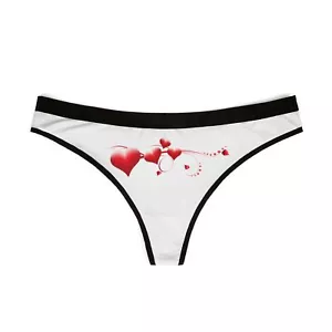 Valentinstag Damen Tangas, Flirty Dessous, süße Unterwäsche, romantisch - Bild 1 von 26