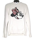 Pull à capuche femme Barefoot Dreams Disney CozyChic Minnie Mouse crème taille XS