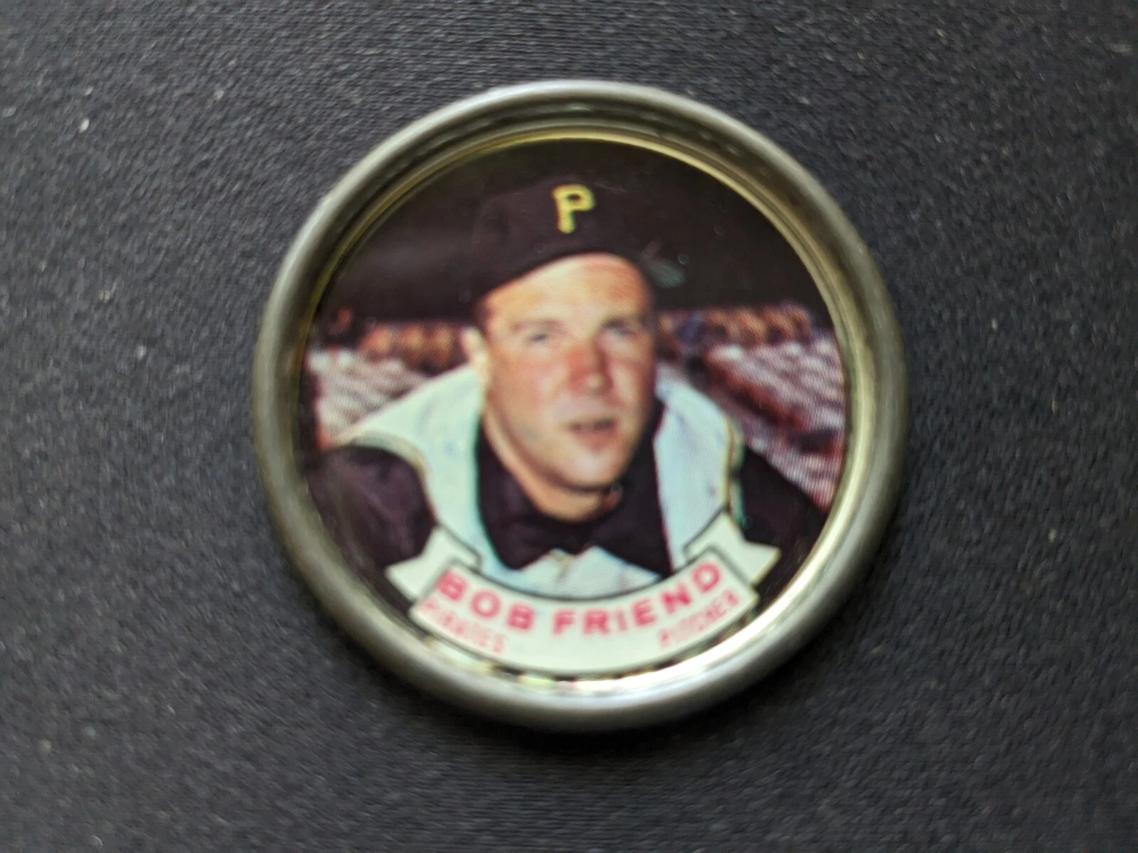 1964 Topps Baseball Coin # 77 Bob Friend - Pittsburgh Pirates (VG)