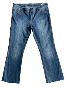 I Jeans By Buffalo Women’s 34 (14) x 29 Landis Boot Cut Raw Hem Stretch - Picture 1 of 7