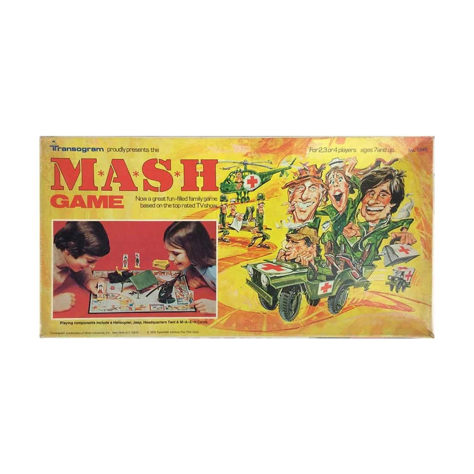 Boardgame M*A*S*H Game Box Fair/VG+ - Image 1 of 1