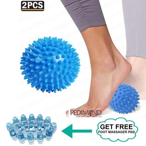Pedimend™ Deep Tissue Massage Ball with Spikes (2PC) - Trigger Point Therapy- UK - Picture 1 of 8