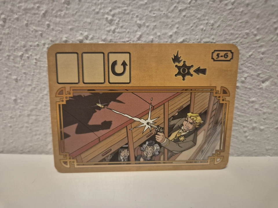 Colt Express Ersatzteile: Rundenkarte 5-6 - Bild 1 von 1