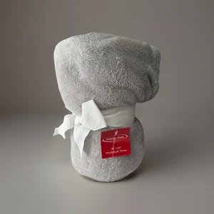 Holiday Home NEW 50" x 60" Microplush Throw Gray Blanket - Picture 1 of 5