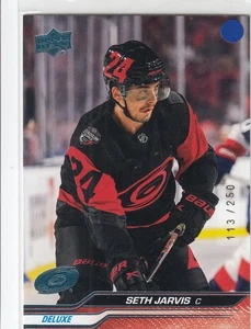 SETH JARVIS - 23/24 UPPER DECK DELUXE #113/250 - Picture 1 of 1