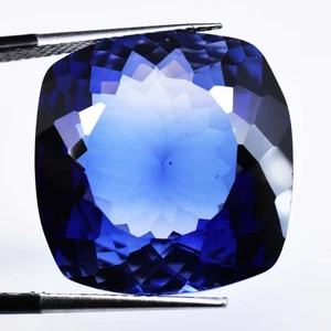 26,05 ct natürlicher königsblauer Saphir Kissenschliff IGL-zertifiziert MAKELLOS Edelstein - Bild 1 von 4