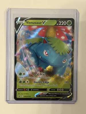 Venusaur V Swsh100 Swsh: Sword & Shield Promo Cards Holo - Image 1 of 2