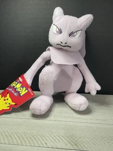 Pokémon Mewtwo 6” Plush Hasbro 1998 Nintendo NWT #150 - Picture 1 of 8