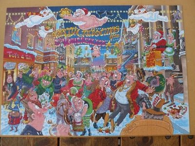 Wasgij The Big Turn On 1000 piece Jigsaw - Completed Once - Image 1 of 2
