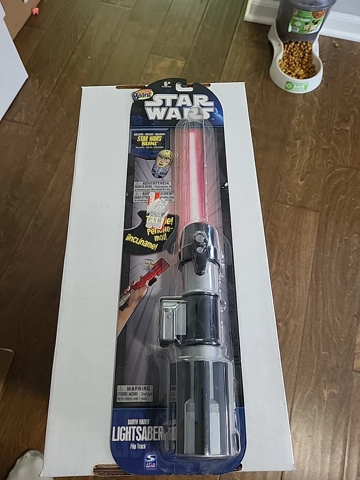 Star Wars Mighty Beanz Darth Vader Sable de Luz Flip Track Exclusivo Luke Serie 2 Foto 1 de 4