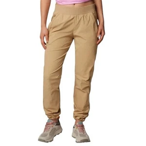 NWT Columbia Women's Trail Straight Leg Active Fit Pants, Canoe Tan Large - Picture 1 of 4
