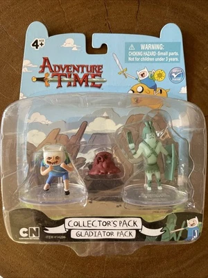 Paquete de Coleccionistas Hora de Aventuras Paquete de Gladiadores Cartoon Network Finn Nuevo en Caja En muy buena condición Foto 1 de 4