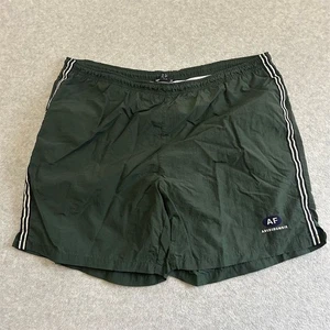 Abercrombie & Fitch Shorts Men's Large Green Vintage Board Shorts Y2K Style - Picture 1 of 8